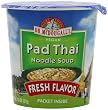 Dr. McDougall's Right Foods Vegan Pad Thai Noodle Soup, Fresh Flavor, 2-Ounce Cups (Pack of 6)