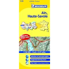 Ain, Haute-Savoie (Michelin Local Maps)