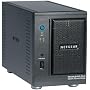 Netgear RND2110-100ISS Readynas Duo NAS-System mit Festplatten 1x1TB (2-Bay, SATA, Ethernet) schwarz