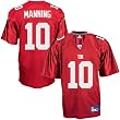 Eli Manning Jersey: Reebok Red Replica #10 New York Giants Jersey