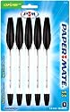 Papermate DynaGrip - Stick Ballpoint Pen Black Medium 5 Card