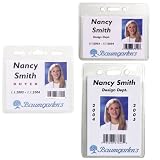 Baumgartens Vinyl ID Badge Holders