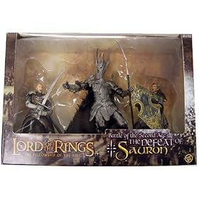 The Defeat Of Sauron Lord Of The Rings Box Set