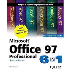 Microsoft Office 97 Professional 6 in 1 (6-in-1)