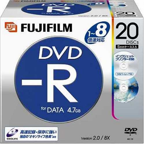 FUJIFILM DDRP47DX20 RG SL 8X �f�[�^�pDVD