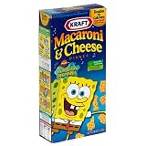 Kraft Macaroni & Cheese Sponge Bob Square Pants Shapes, 5.5-Ounce Boxes (Pack of 24)