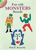 Books : Fun with Monsters Stencils (Dover Little Activity Books)