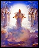 Second Coming Of Jesus Christ Quality White Wood-Mounted Art Poster Print - 16 X 20
