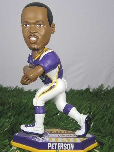 Adrian Peterson Minnesota Vikings Thematic Base Bobblehead Figurine