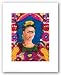 The Frame by Frida Kahlo 11"x14" Art Print Poster