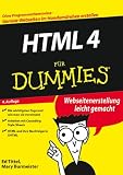 HTML 4 Fur Dummies (Fuer Dummies)