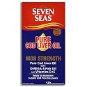 Seven Seas Pure Cod Liver Oil High Strength With Omega 3 Plus Vitamins D & E  120 Capsules