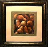 Pears by Jill O' Flannery 28-Inch-by-28-Inch Framed Print