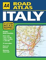 AA Road Atlas Italy (AA Atlases)