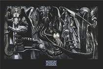 HR GIGER - ANIMA MIA HUGE LAMINATED ART POSTER