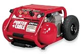 Porter-Cable C3151 Job Boss 15 Amp 3.5 Horsepower 4-1/2 Gallon Oil-Free Wheeled Single Hot Dog Compressor