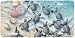 Green Turtle Hatchlings-Baby Sea Turtles Ocean Beach Art-License Plate Car Auto Front Novelty Tag by Sherry Vintson from Airstrike
