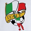 Italy Soccer Novelty T Shirt