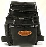 McGuire-Nicholas 695-BLK  Black Carpenter'S Pouch