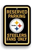 NFL Pittsburgh Steelers Plastic Parking Sign