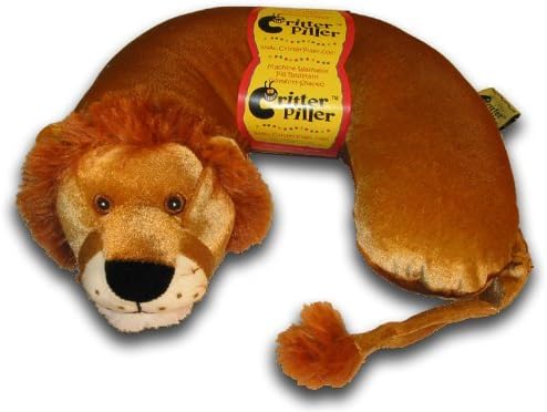 Critter Piller Kid's Neck Pillow, Lion Color: Lion, Model: 2208