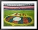 Coat of Arms of Futbol Club Barcelona at Camp Nou Stadium Collections Framed Photogra...
