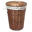 Round Cherry Hamper with White Liner
