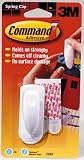 3M Mounting Products With Command(TM) Adhesive, Spring Clip