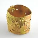 Birch Bark Napkin Rings, Bronze