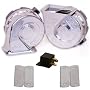 Stebel Magnum Motorcycle Horns - Dual Tone - Electromagnetic - Chrome