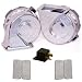 Stebel Magnum Motorcycle Horns - Dual Tone - Electromagnetic - Chrome