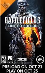 Cheap Product Battlefield 3 - Limited Edition - Preload Available for Download