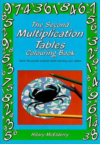 The Second Multiplication Tables Colouring Book: Solve the Puzzle Pictures While Learning Your Tables