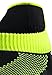 Nike Elite Lightweight No-Show Tab Socks (Black/Volt - 8-9.5)