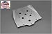 New Genuine Yamaha Rhino Front Bash / Skid Plate Set, Color Gray Anodized / yamaha pt # SSV-5UG31-00-GR