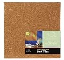 Quartet Cork Tile, 12-x-12 Inches, 4/Pack, Natural (QRT102)