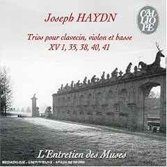 Haydn - Trios for Harpsichord, Violin and Continuo, HobXV 1, 35, 37, 40, 41