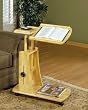 Deluxe Laptop Reading Cart in Natural Finish By Studio RTA Furniture