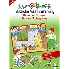 LernSpielZwerge �bungshefte: Bildliche Wahrnehmung - R�tsel und �bungen f�r den Kindergarten