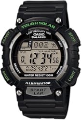 Casio Men's STL-S100H-1AVCF Tough Solar Runner Black Watch