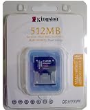 Kingston マルチメディアモバイルメモリ 512MB MMCM/512FEの画像