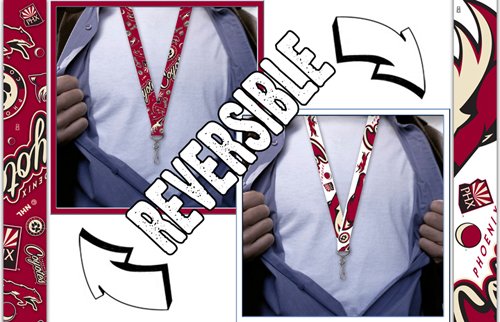 NHL Reversible Lanyard - Phoenix Coyotes