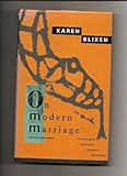 On modern marriage and other observations