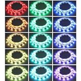 16.4 Ft RGB Color Changing Kit with LED Flexible Strip, Controller + Remote and 12 Volt 4 Amp Power Supply By Ledwholesale...