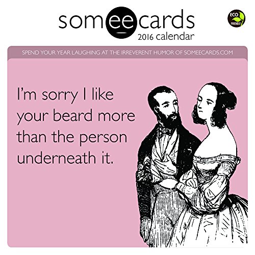 2016 someecards Mini Calendar