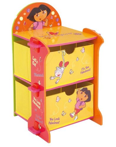 Childrens Toyshop  Toys : Dora Bedside Cabinet
