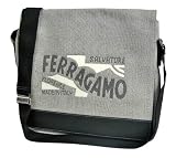 Ferragamo Grey Messenger Bag 24-7269GRY