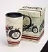 Boxed Ceramic Latte Travel Mug, Motorcycle Madness