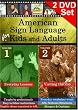 American Sign Language for Kids and Adults, Vol. 1-2 - Complete Set - 2 DVDs