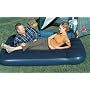 Easy Inflate Flocked Air Bed - Double size with built in pump